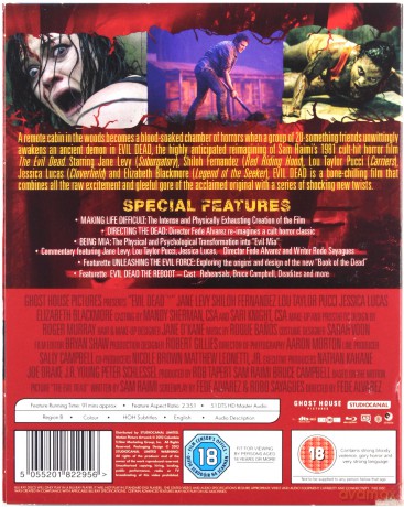 Evil Dead (Martwe Zło) [Blu-Ray]
