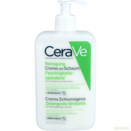 CeraVe Hydrating Cream-to-Foam Cleanser - Volume: 473 ml dla kobiety