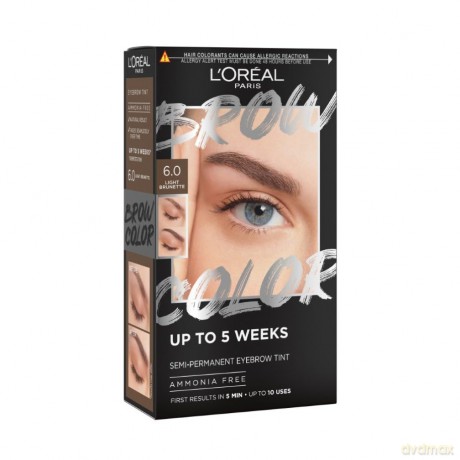 L´Oréal Paris Semi-Permanent Eyebrow Tint Brow Color - Shade: 6.0 Light Brunette dla kobiety