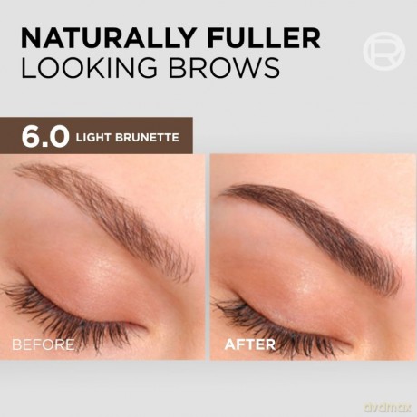 L´Oréal Paris Semi-Permanent Eyebrow Tint Brow Color - Shade: 6.0 Light Brunette dla kobiety