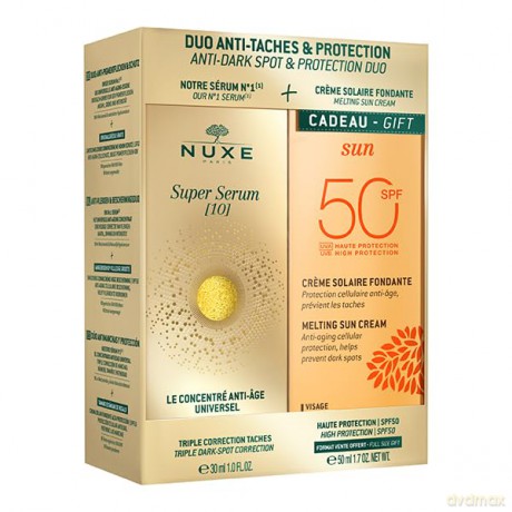 Nuxe Super Serum 10 skin care and protective gift set dla kobiety
