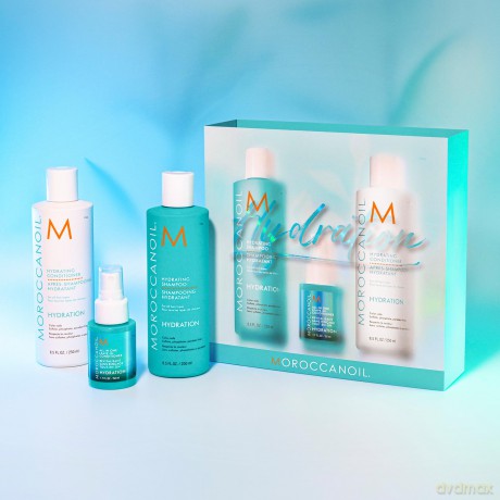 Moroccanoil Hydration Spring Kit hydration hair care gift set dla kobiety