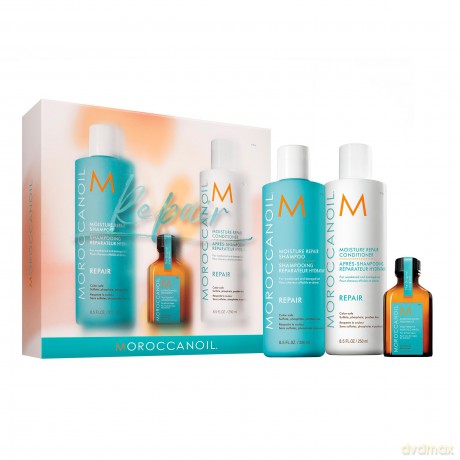 Moroccanoil Gift set for weak and damaged hair Repair Spring Kit dla kobiety