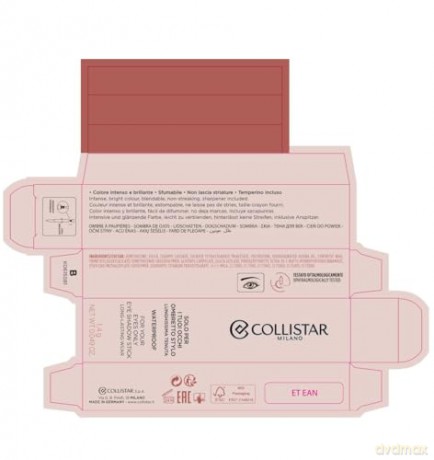 Collistar Long-lasting eye shadows in a pencil (Eye Shadow Stick) 1.4 g - Shade: 06 Smoked dla kobiety
