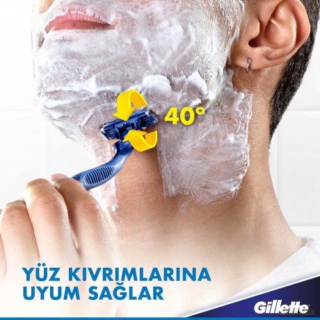 Gillette Disposable razors Blue3 Plus Comfort 12 pcs dla mężczyzny