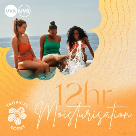 Hawaiian Tropic Hydrating sun cream SPF 30 Hydrating Protection (Lotion) 180 ml unisex