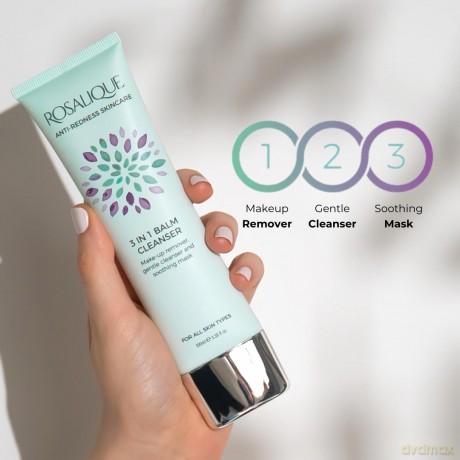 ROSALIQUE Cleansing balm for sensitive skin (3 in 1 Balm Cleanser) 100 ml dla kobiety