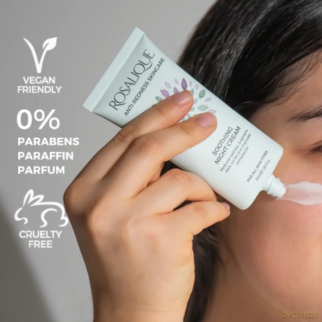 ROSALIQUE Soothing night cream for sensitive skin (Soothing Night Cream) 50 ml dla kobiety