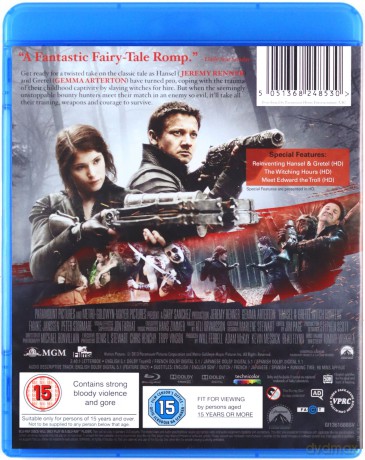 Hansel & Gretel: Witch Hunters (Hansel i Gretel: Łowcy Czarownic) (Extended Cut) [Blu-Ray]