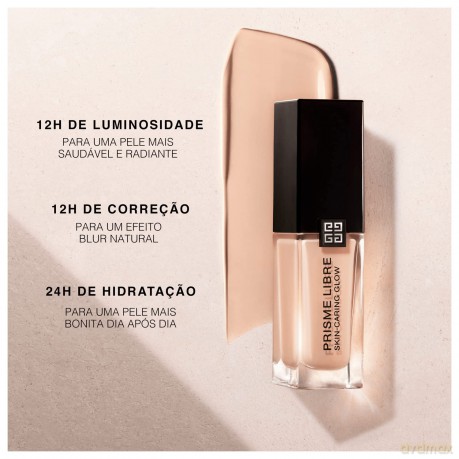 Givenchy Hydrating make-up Prisme Libre Skin- Caring Glow (Foundation) 30 ml - Shade: 06-N405 dla kobiety