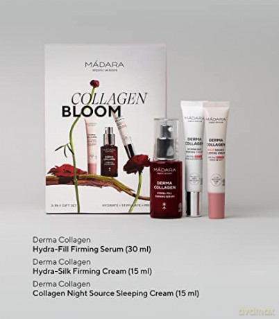 MÁDARA Collagen Bloom firming skin care gift set dla kobiety