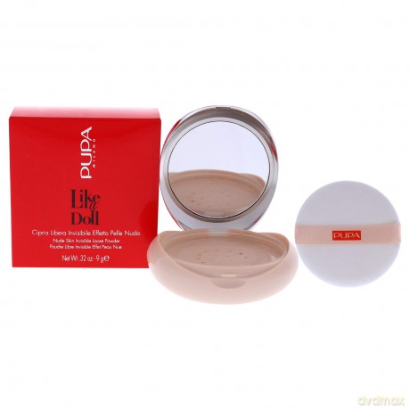 PUPA Milano (Invisible Loose Powder) Like A Doll 9 g - Shade: 003 Natural Beige dla kobiety