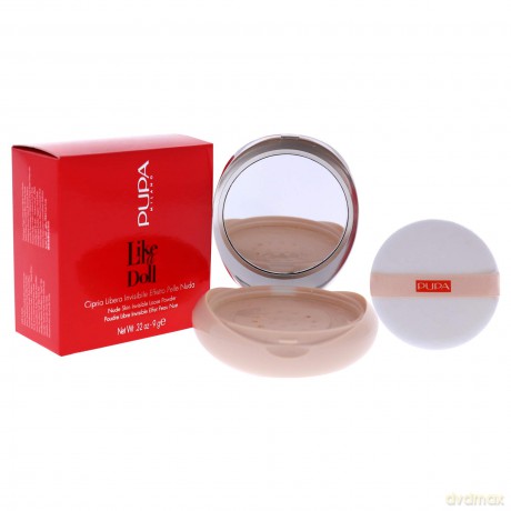 PUPA Milano (Invisible Loose Powder) Like A Doll 9 g - Shade: 003 Natural Beige dla kobiety