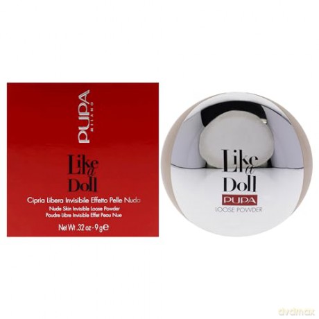 PUPA Milano (Invisible Loose Powder) Like A Doll 9 g - Shade: 004 Rosy Beige dla kobiety