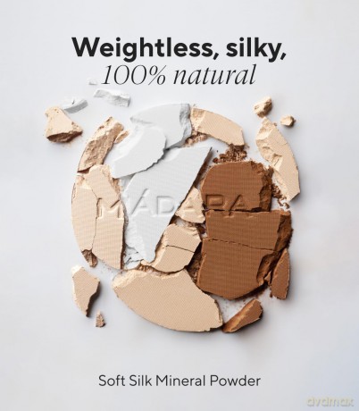 MÁDARA Silk mineral powder Air Egual (Soft Silk Mineral Powder) 9 g - Shade: 02 Beige dla kobiety
