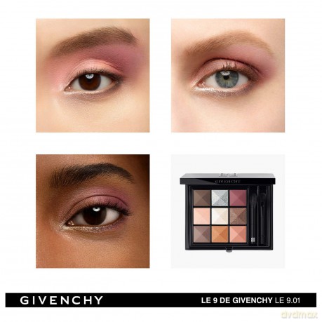 Givenchy Eye shadow palette Le 9 (Palette) 8 g - Shade: 01 dla kobiety