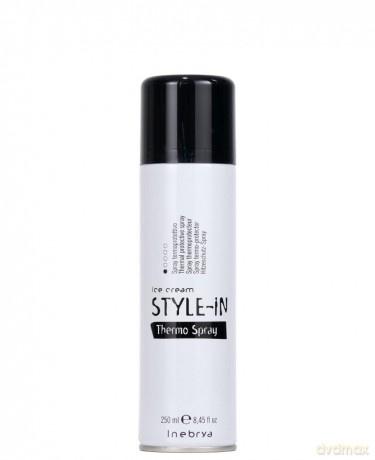 Inebrya Hair Ice Cream Style-In with Ice Cream Style-In (Thermo Spray) 250 ml dla kobiety