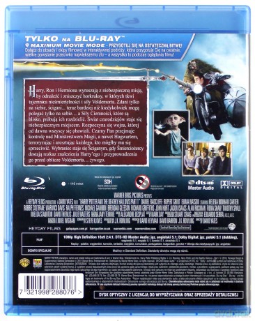 Harry Potter i Insygnia śmierci część 1 [Blu-Ray]