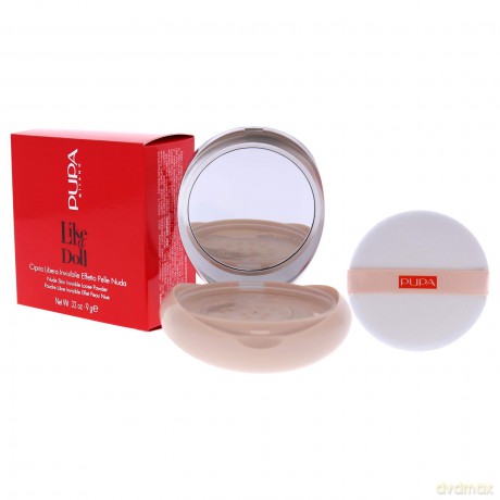 PUPA Milano (Invisible Loose Powder) Like A Doll 9 g - Shade: 001 Light Beige dla kobiety