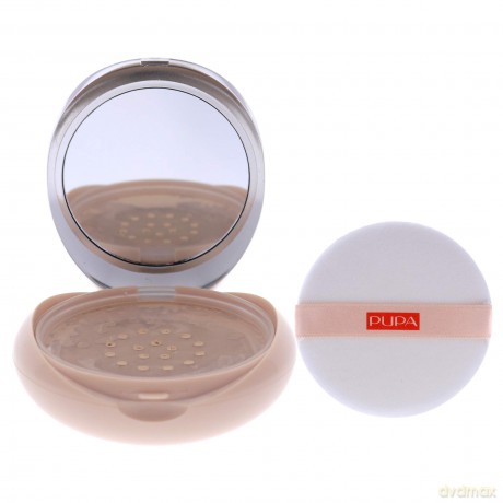 PUPA Milano (Invisible Loose Powder) Like A Doll 9 g - Shade: 001 Light Beige dla kobiety