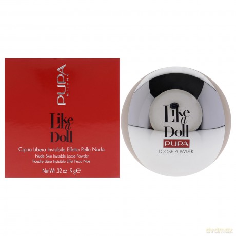PUPA Milano (Invisible Loose Powder) Like A Doll 9 g - Shade: 002 Rosy Nude dla kobiety