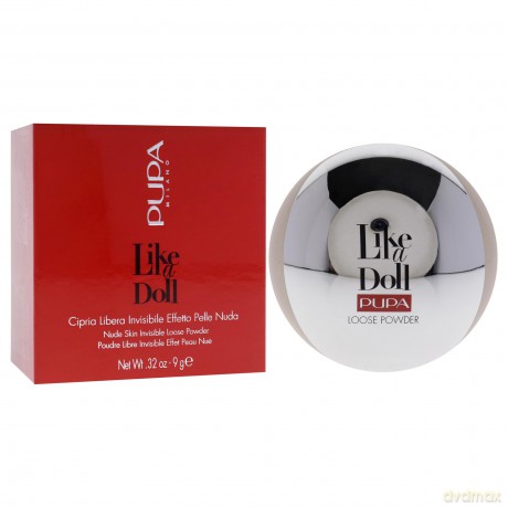 PUPA Milano (Invisible Loose Powder) Like A Doll 9 g - Shade: 002 Rosy Nude dla kobiety