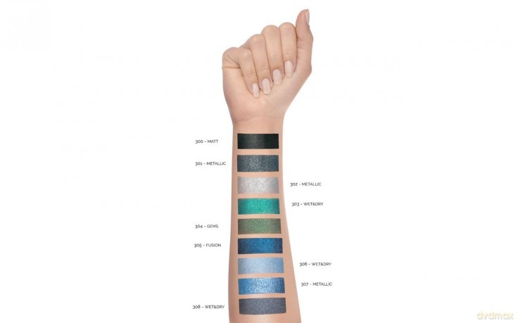 PUPA Milano Highly pigmented eyeshadows Vamp! (Compact Eyeshadow) 1.5 g - Shade: 306 Bon Ton Blue dla kobiety
