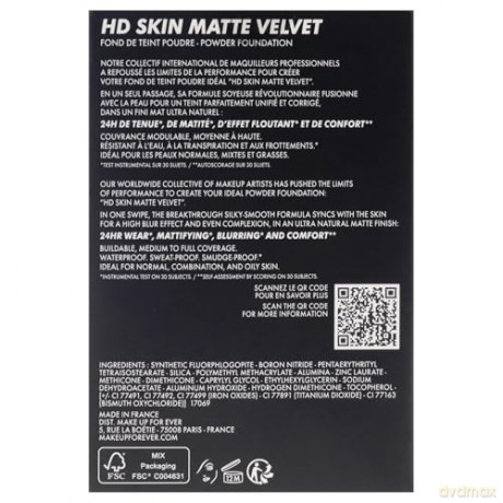 Make Up For Ever Compact make-up HD Skin (Powder Foundation) 11 g - Shade: 2R28 Cool Sand dla kobiety