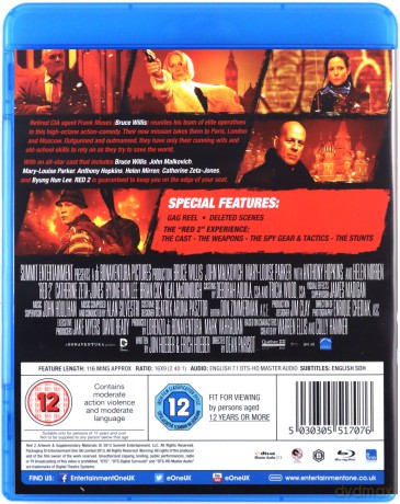 Red 2 [Blu-Ray]