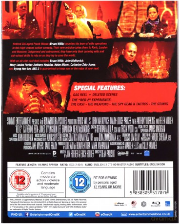 Red 2 [Blu-Ray]