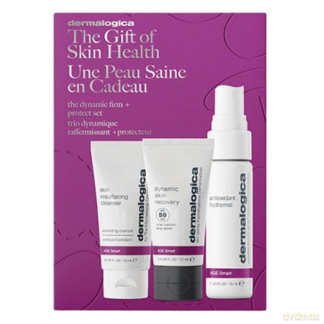 Dermalogica The Dynamic Firm + Protect Set skin care gift set dla kobiety
