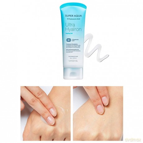 Missha Peeling skin gel Super Aqua Ultra Hyalron (Peeling Gel) 100 ml dla kobiety