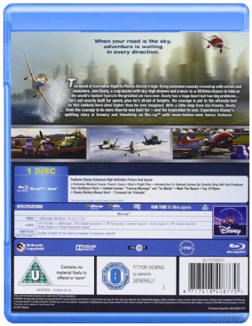Planes (Samoloty) [Blu-Ray]