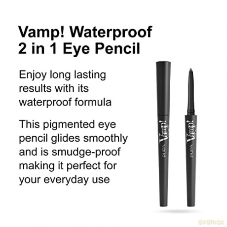 PUPA Milano Waterproof eyeliner Vamp! (Eye Pencil) 0.35 g - Shade: 202 Outstanding Brown dla kobiety