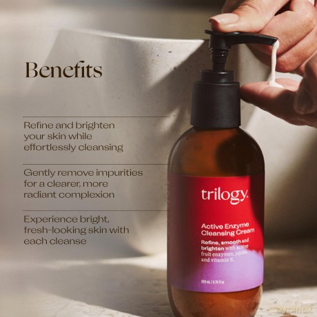 Trilogy Cleansing skin cream with enzymes Active Enzyme (Cleansing Cream) 200 ml dla kobiety
