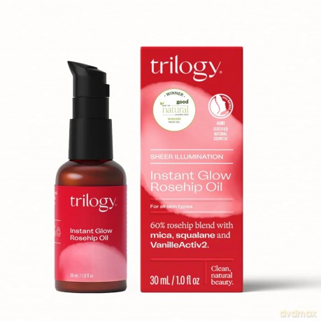 Trilogy Rosehip skin oil Instant Glow (Rosehip Oil) 30 ml dla kobiety