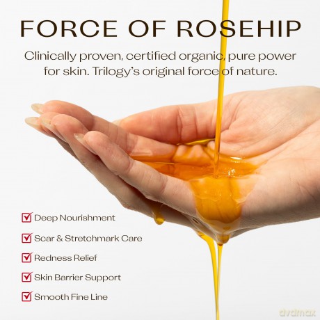 Trilogy Rosehip skin oil Instant Glow (Rosehip Oil) 30 ml dla kobiety