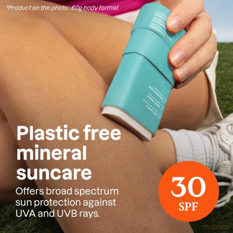 Attitude Mineral protection stick for the body without perfume SPF 30 Sunly (Mineral Sunscreen Stick) 60 g unisex