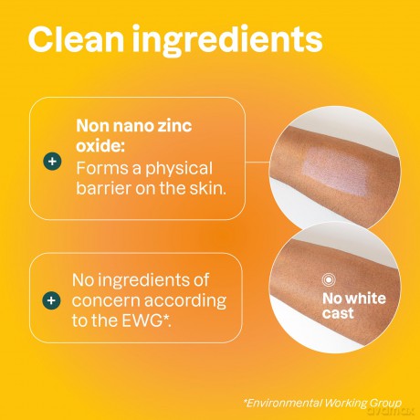 Attitude Mineral protection stick for the body Tropical SPF 30 Sunly (Mineral Sunscreen Stick) 60 g dla kobiety