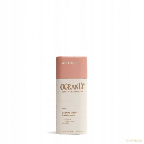 Attitude Cream blush in stick Oceanly (Cheeks Blush) 8.5 g - Shade: Rose dla kobiety