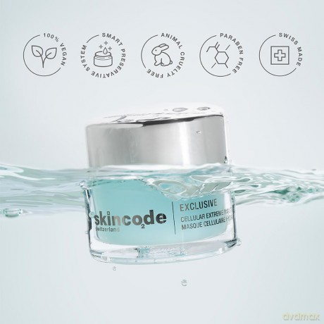 Skincode Hydrating face mask Exclusive (Cellular Extreme Moisture Mask) 50 ml dla kobiety