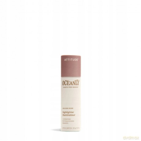 Attitude Cream highlighter in stick Oceanly (Highlighter) 8.5 g - Shade: Golden Rose dla kobiety