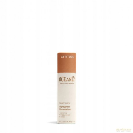 Attitude Cream highlighter in stick Oceanly (Highlighter) 8.5 g - Shade: Sunset Glow dla kobiety