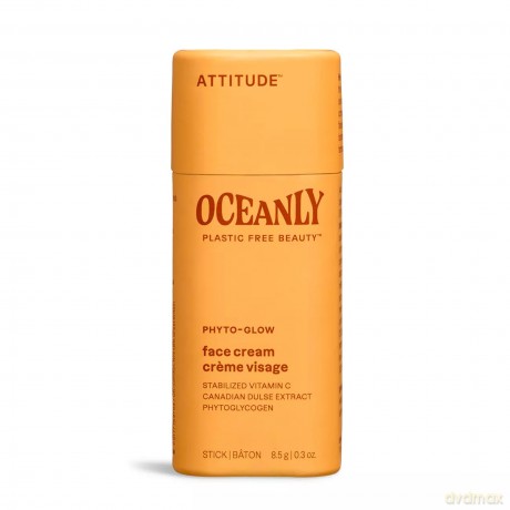 Attitude Brightening skin cream in a stick with vitamin C Oceanly (Glow Face Cream) 8.5 g dla kobiety