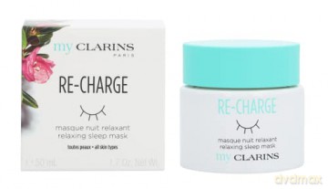 Clarins Re-charge (Relaxing Sleep Mask) 50 ml dla kobiety