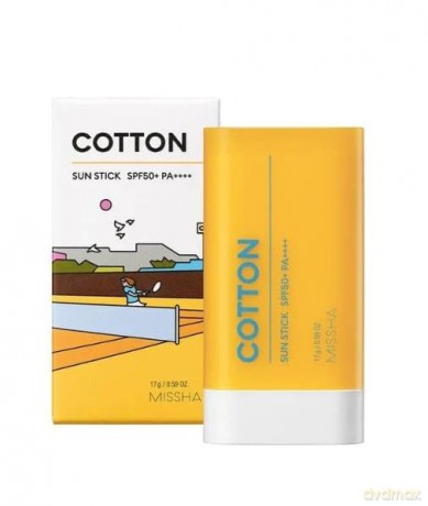 Missha Sun Stick SPF 50+ Cotton (Sun Stick) 17 g unisex