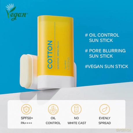 Missha Sun Stick SPF 50+ Cotton (Sun Stick) 17 g unisex