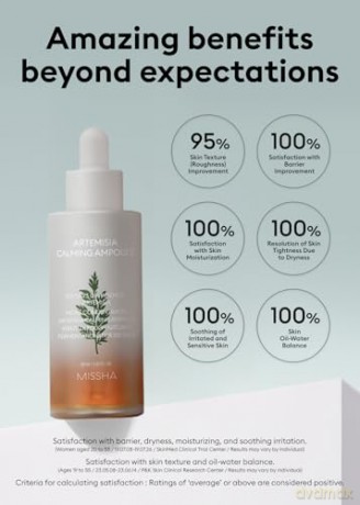 Missha Soothing skin serum Artemisia (Calming Ampoule) 50 ml dla kobiety