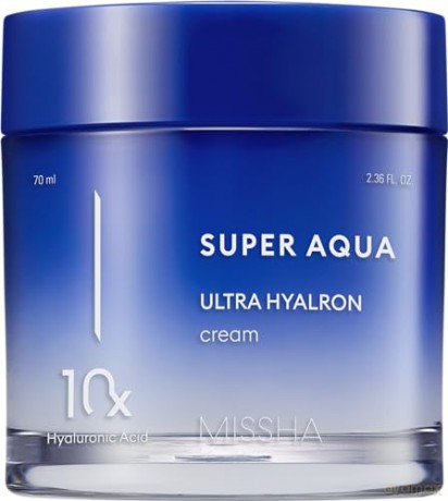 Missha Moisturizing skin cream Super Aqua (Ultra Hyalron Cream) 70 ml dla kobiety