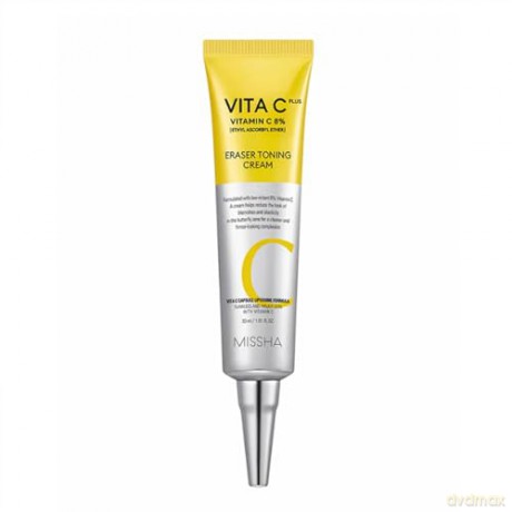 Missha Brightening skin cream Anti-Age Vita C Plus (Eraser Toning Cream) 30 ml dla kobiety